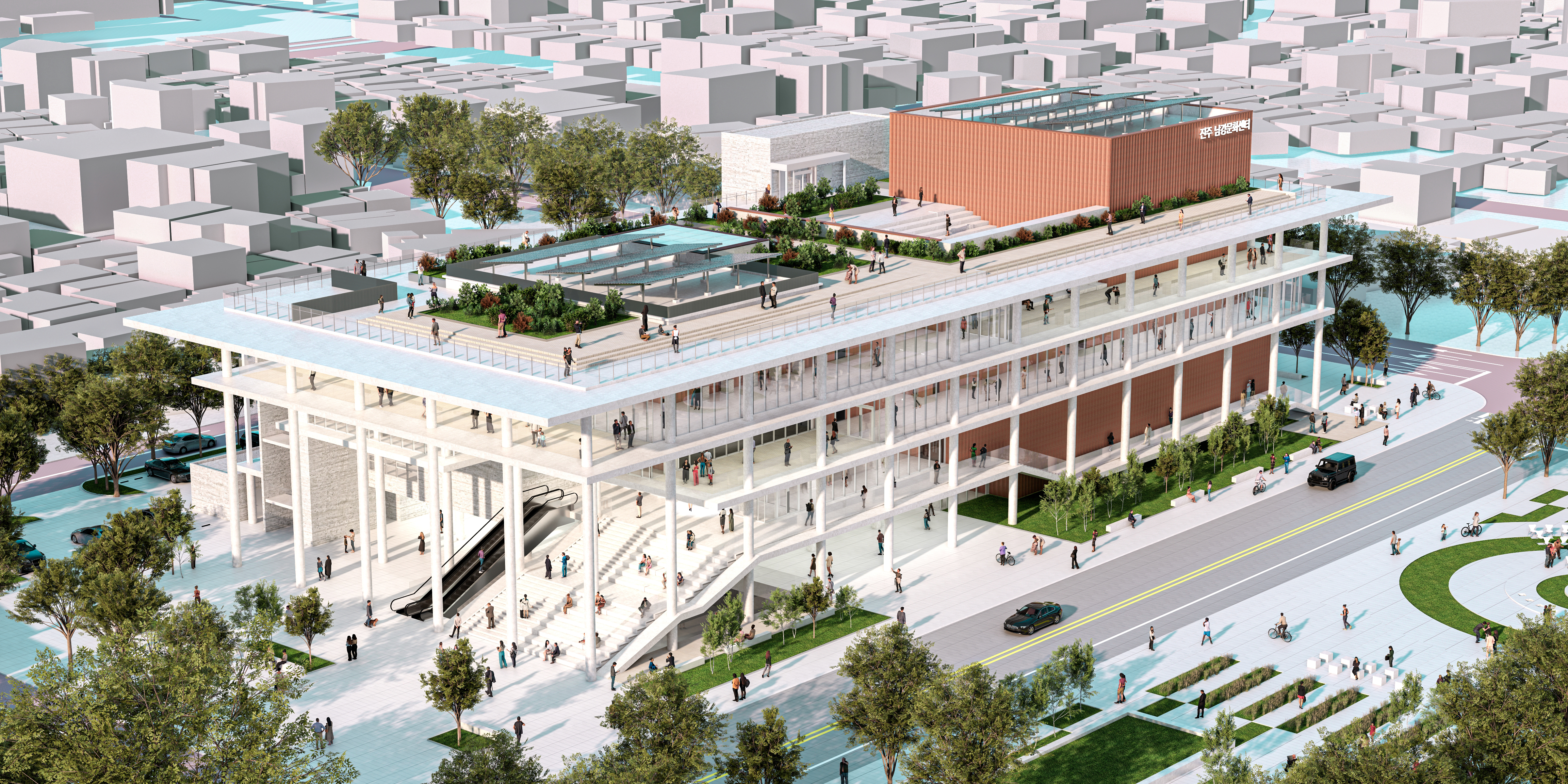 에너지효율등급인증 - (예)_남강변 다목적 문화센터 건립